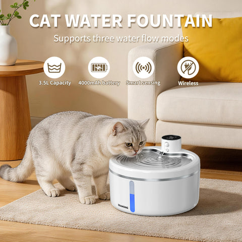 AquaFlow – 2.5L Cat Water Fountain (Ultra Quiet)